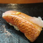 日本橋橘町　都寿司 - 金目鯛