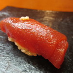 日本橋橘町　都寿司 - マグロのヅケ