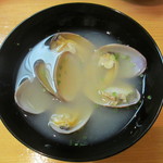 日本橋橘町　都寿司 - 浅利の潮汁