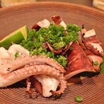 和み庵　篤屋 - イカの炙り
