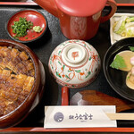 炭焼うな富士 - 上ひつまぶし