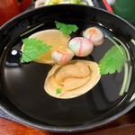 炭焼うな富士 - お吸い物