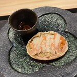 鮨松榮 - 時期的にフライングで蟹