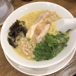 鶏白湯ラーメン 鳥ぶし - 鶏白湯ラーメン