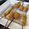 ぎんざ磯むら - おくらチーズ海老ととうもろこし