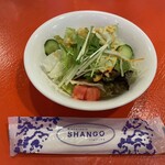 シャンゴ - セットのサラダ