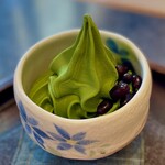 寿ゞき園茶店 - 料理写真:抹茶ソフトクリーム