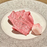 焼肉 大河 - 大河特選リブロース炙り