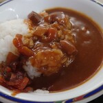 駅そば そば・うどん八起家 - ミニカレー 280円