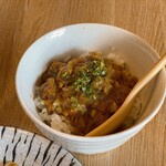 Kare Sutando Nagoebi - セットのミニカレー（あさりカレー）