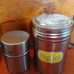 浜堂ラーメン - 卓上調味料