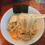 浜堂ラーメン - 麺のリフトアップ１