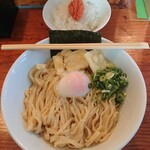 浜堂ラーメン - ひやたまめんと、明太子ごはん