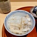 銀座 しのはら - 松茸ごはん