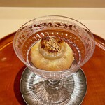 銀座 しのはら - はざまいちじく(香川)の胡麻味噌焼き