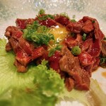 アカリ - 佐賀牛の炙りタタキ