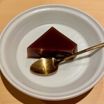 銀座 しのはら - 能登大納言の水羊羹