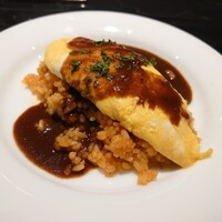 鉄板焼き あさひ - オムライス