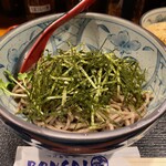 Tsukesoba Bonsai - 刻み乗りたっぷりのったお蕎麦