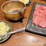 焼肉 うしかね - ネギタン塩