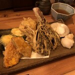 小鉢と日本酒 たとえば。 - 