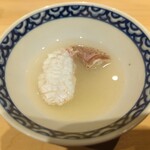 すし 良月 - 毛ガニのしゃぶしゃぶ