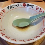 尾張ラーメン 第一旭 - ごちそうさまでした