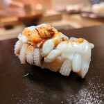 すし 良月 - スミイカのゲソ