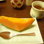 大むら - デザートにメロン