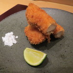 神保町 傳 - 松茸フライ
