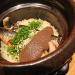 神保町 傳 - 秋刀魚ご飯