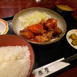 Niyu To Kiyoshouya - 今回オーダーの鶏の唐揚げ定食
