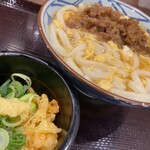 Marugame Seimen - 今回オーダーの肉がさねあんかけうどん