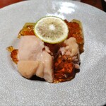 サケとサカナ - 冬瓜と鶏の冷やし煮