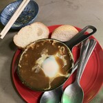 スタンド4坪らばー - 別日あてカレー　こういうパターンもあるのか