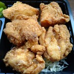 Nakatsu Karaage Souhonke Moriyama - からあげ弁当大盛りのむね肉2個ともも肉3個