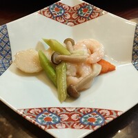 沙山華(奈良ロイヤルホテル) - 四種野菜 海醤炒め
