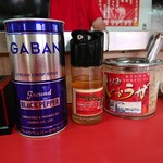 上越家 - ラーメン酢、刻み生姜