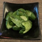 くしやき 広坂通 - きゅうりわさび漬け 300円