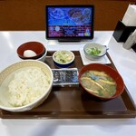 すき家 - 納豆定食の温玉変更