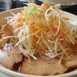 Kou Rakuen - 豚バラチャーシュー麺大盛り千ネギトッピング