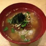 春草 - 13.9月　サンマ味噌煮茶漬け