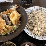 Syunsyokusyu teuchisoba tamagawa - 天丼セット