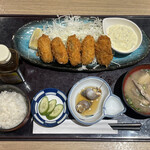 さくら水産 - 牡蠣フライ定食　1200円（税込）