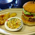 マンチズ バーガー シャック - コルビージャックチーズバーガー