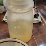 三谷製麺所 - スープ割夏仕様