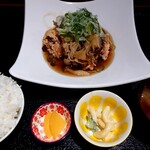 189JACK - からあげのきのこあんかけランチ(800円税込)