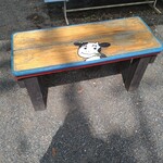 ついんスター - 外のベンチ