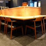 うら田 - カウンター席