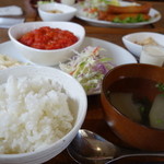 kitchen soya - 豆腐ハンバーグのランチ